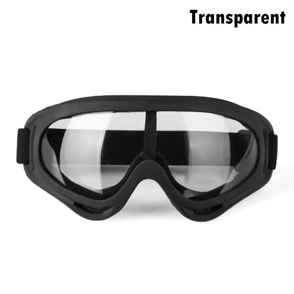 DIZETION 1Pc Winter Windproof Skiing Glasses Goggles Outdoor Sports Eyewear Glasses Ski Dustproof Cycling Lens Frame Sunglasses 