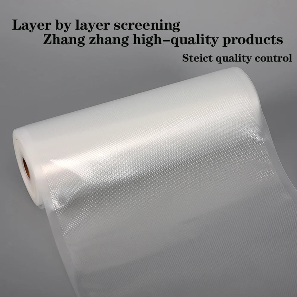 1 Rolls Vacuum Bags For Food, 500cm Per Roll,Reusable, BPA-free,Food Vacuum Sealer Bags For Vac Storage Meal Prep Sous Vide 
