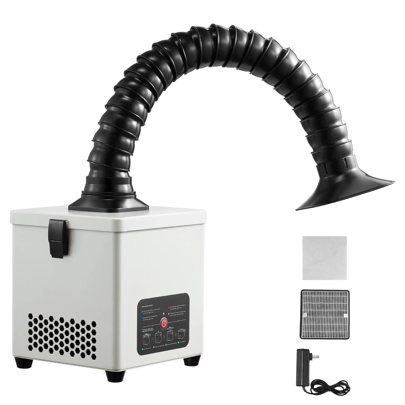 Lötrauchabsauger mit 3-stufiger Filtration & 180 m³/h Luftstrom