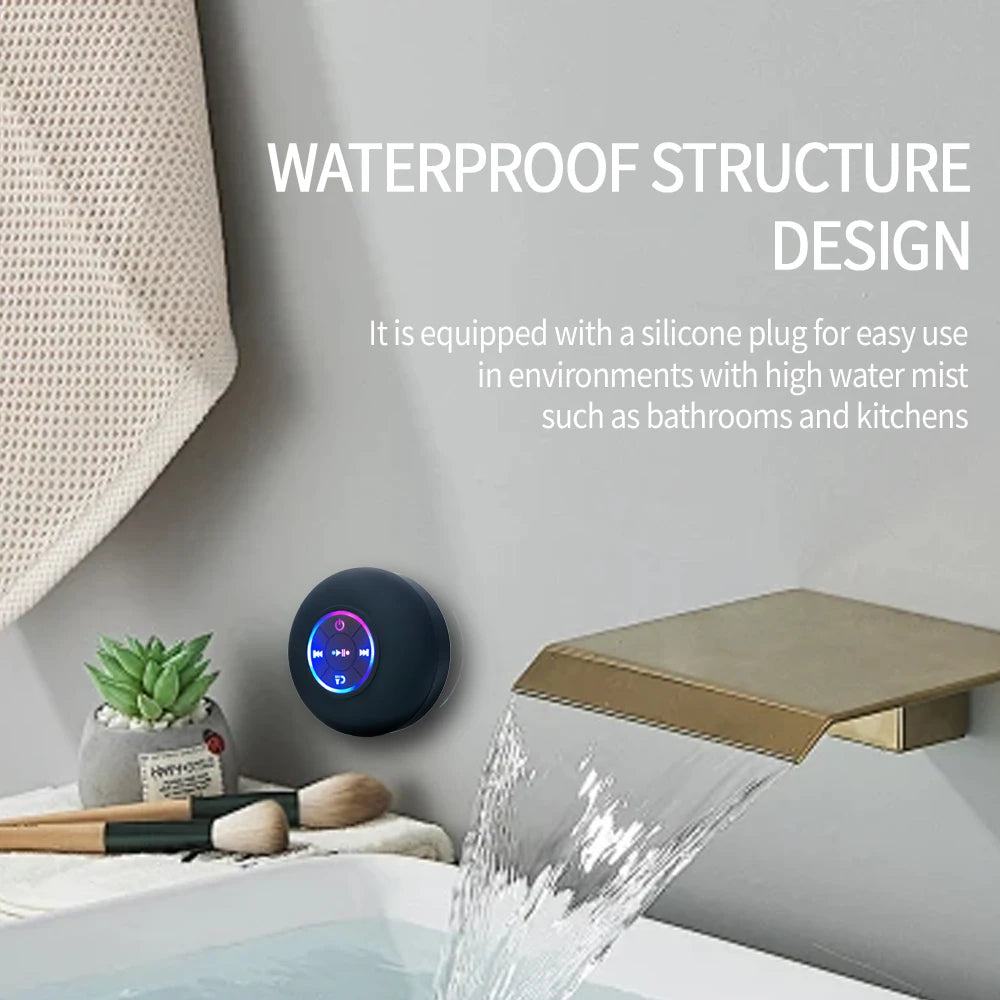 Bluetooth Suction-Mount Speaker