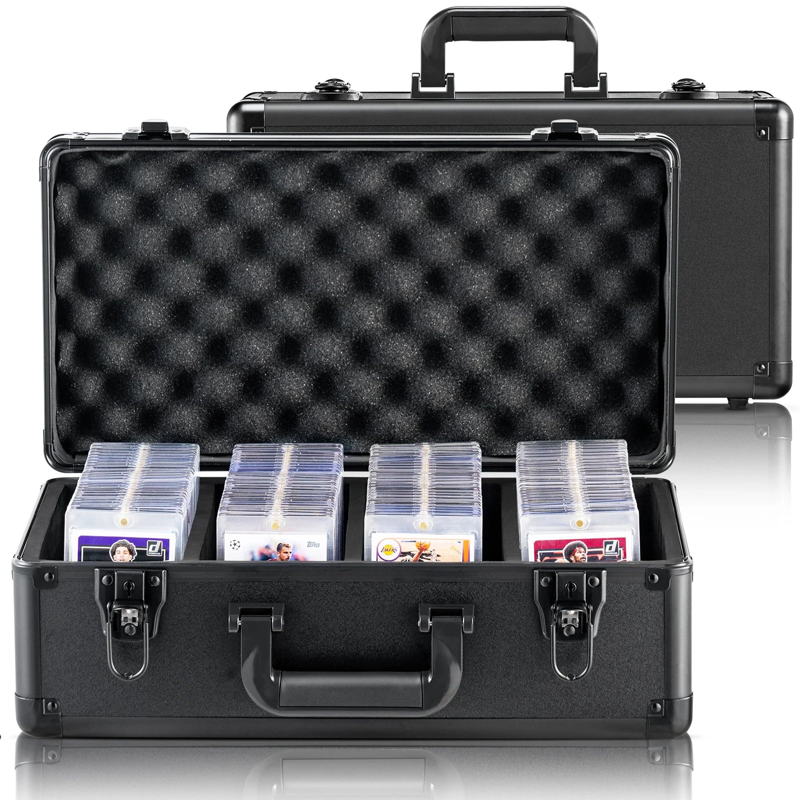 Graded Card Storage Box with Lock for PSA BGS SGC Cards