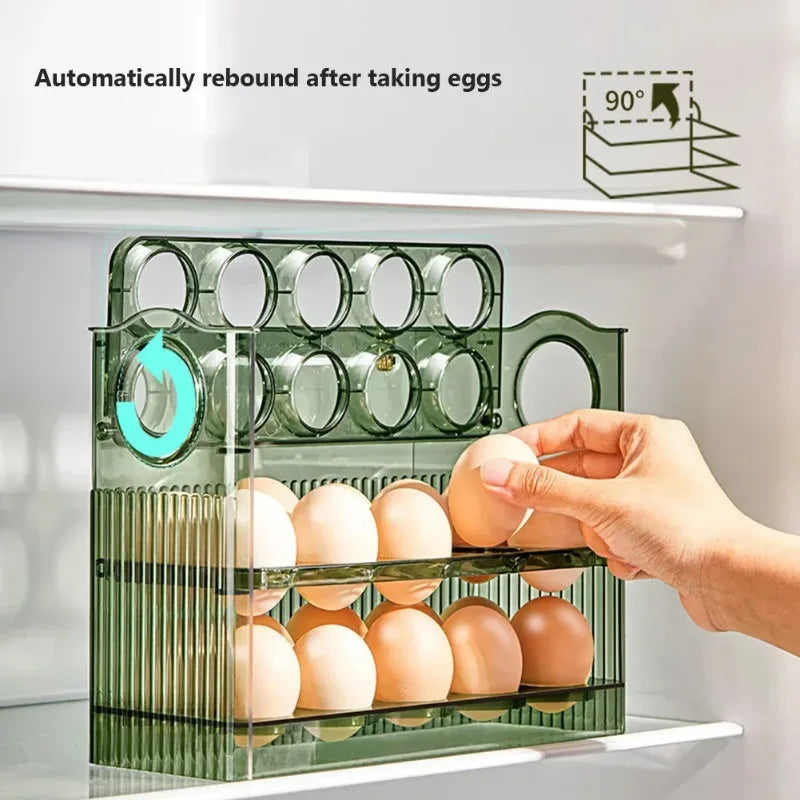 Refrigerator Egg Organiser, Pictured Tray Options