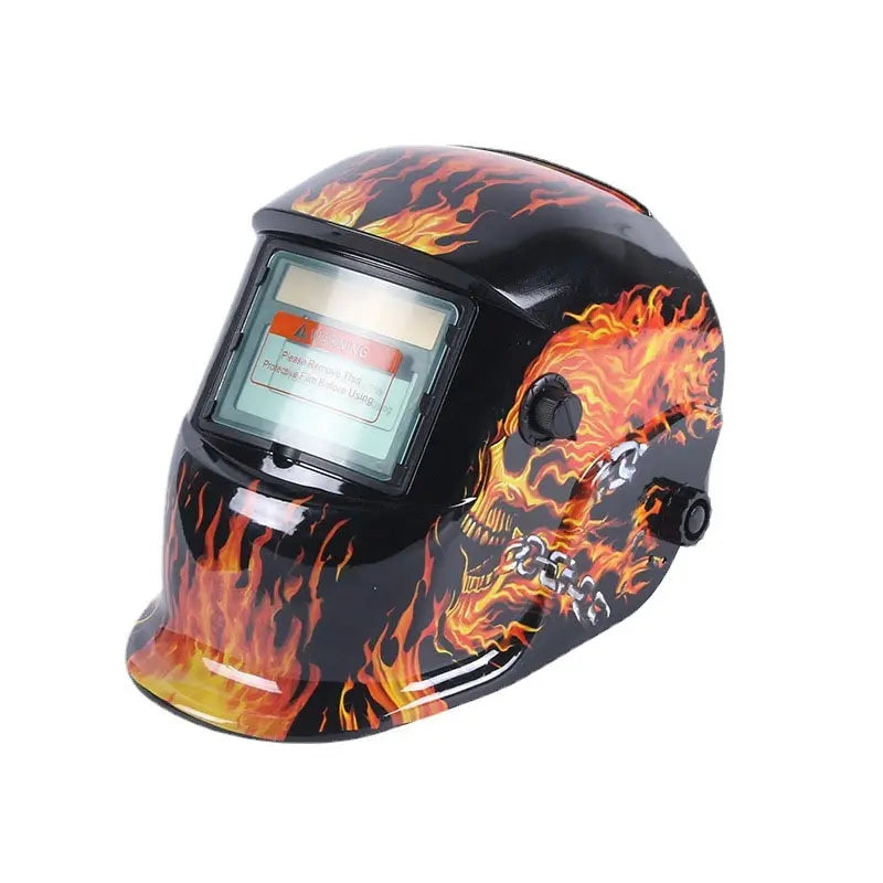 Auto Darkening Welding Helmet with Large View True Color Lens