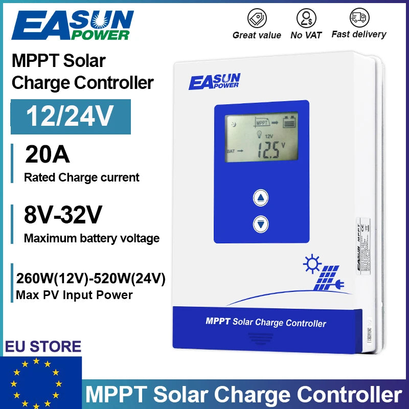 EASUN Power MPPT Solar Charge Controller
