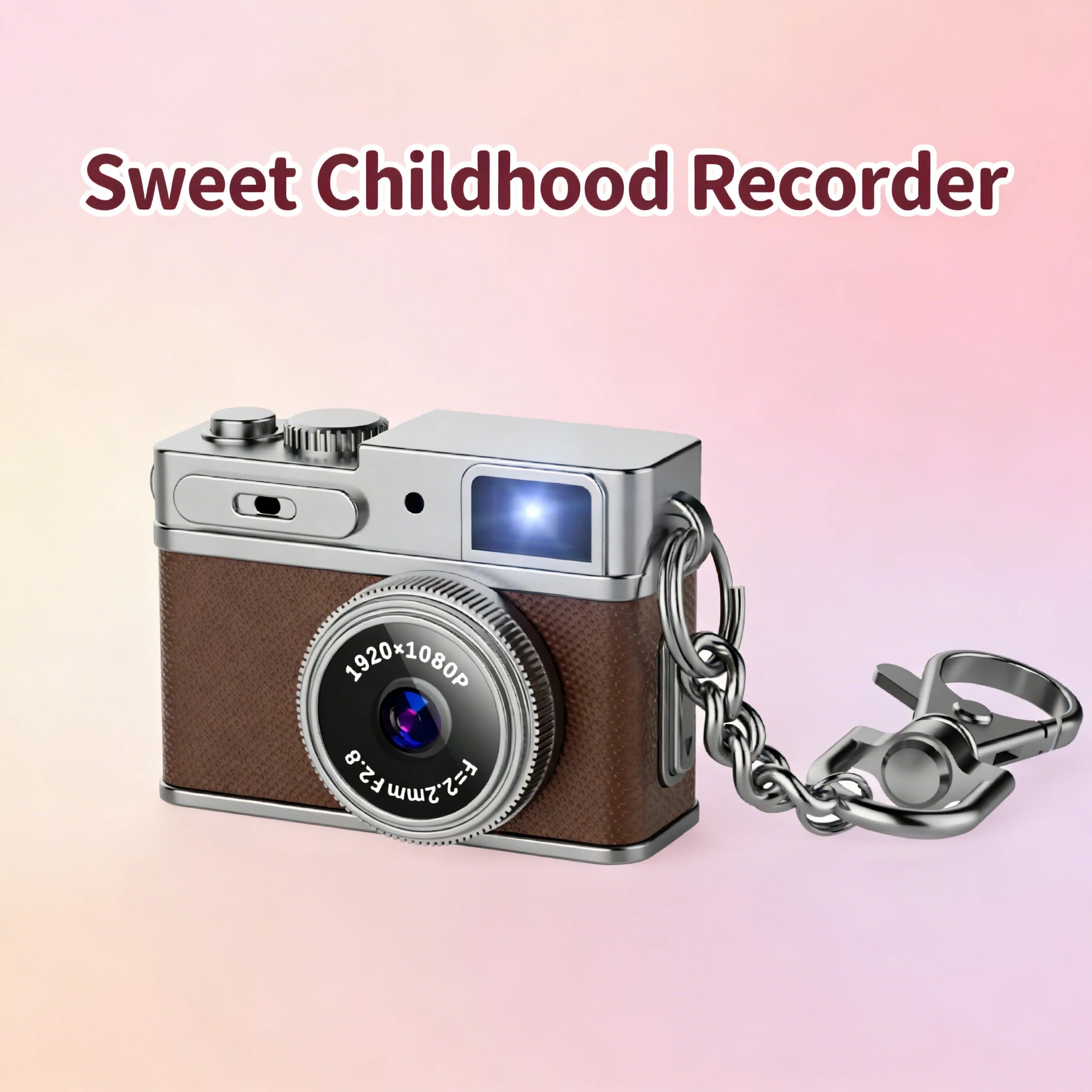 Cameră digitală mini retro Snap 1080P cu 6 filtre