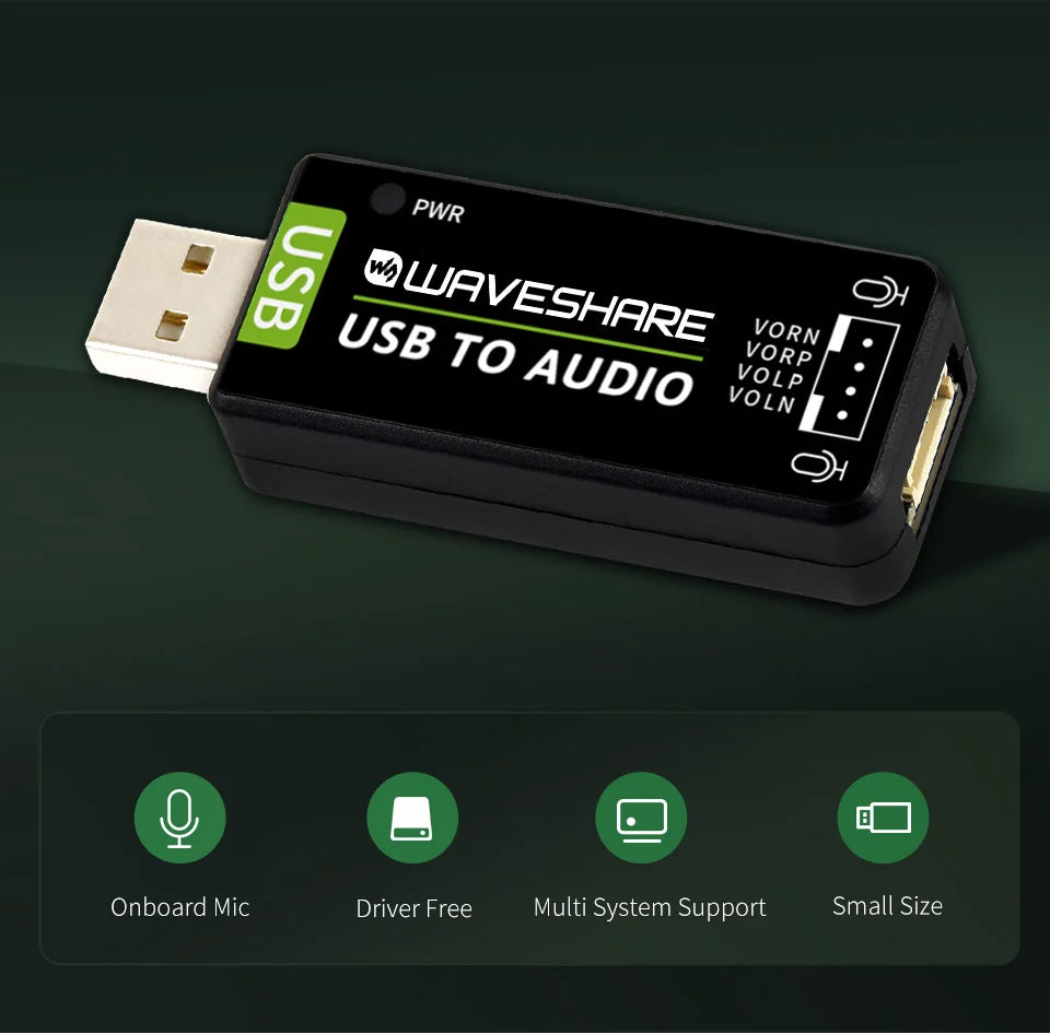 USB-Audio-Codec-Modul - Lautsprecheroption