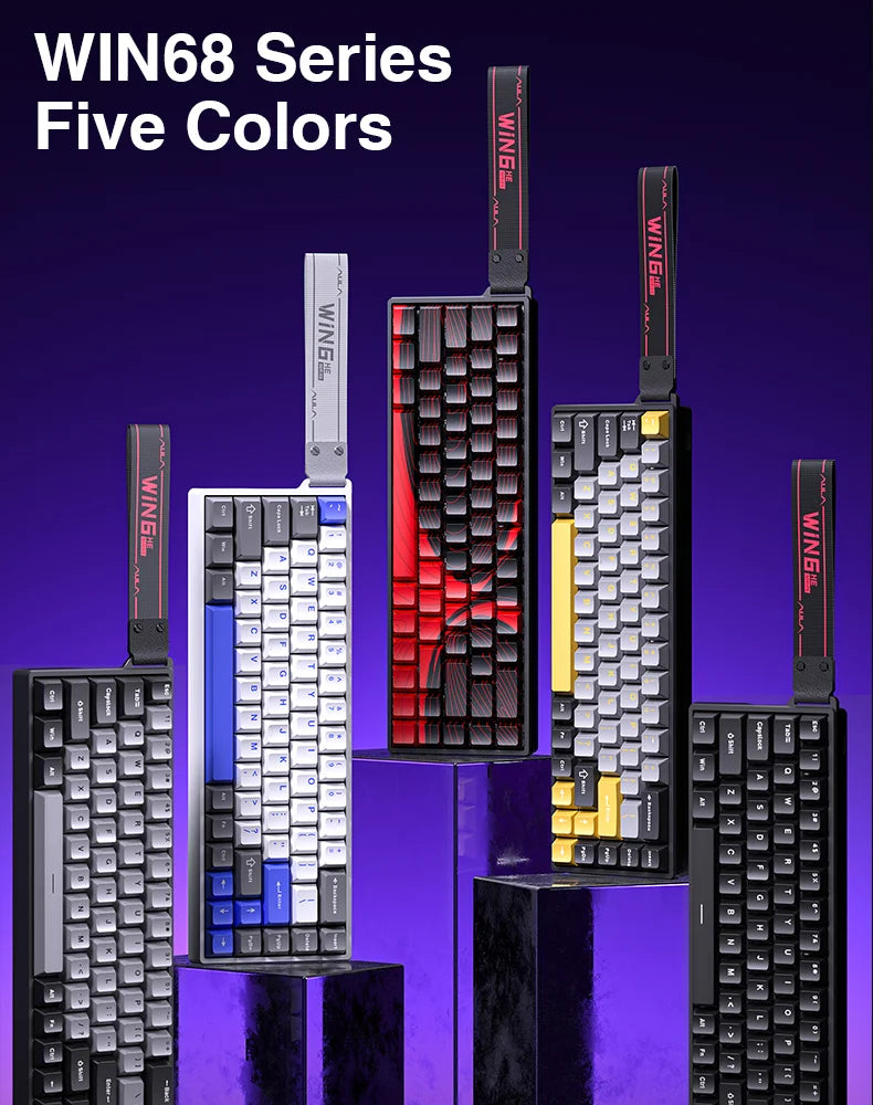 AULA WIN60 WIN68 HE Esports magnetyczna klawiatura gamingowa z przełącznikami