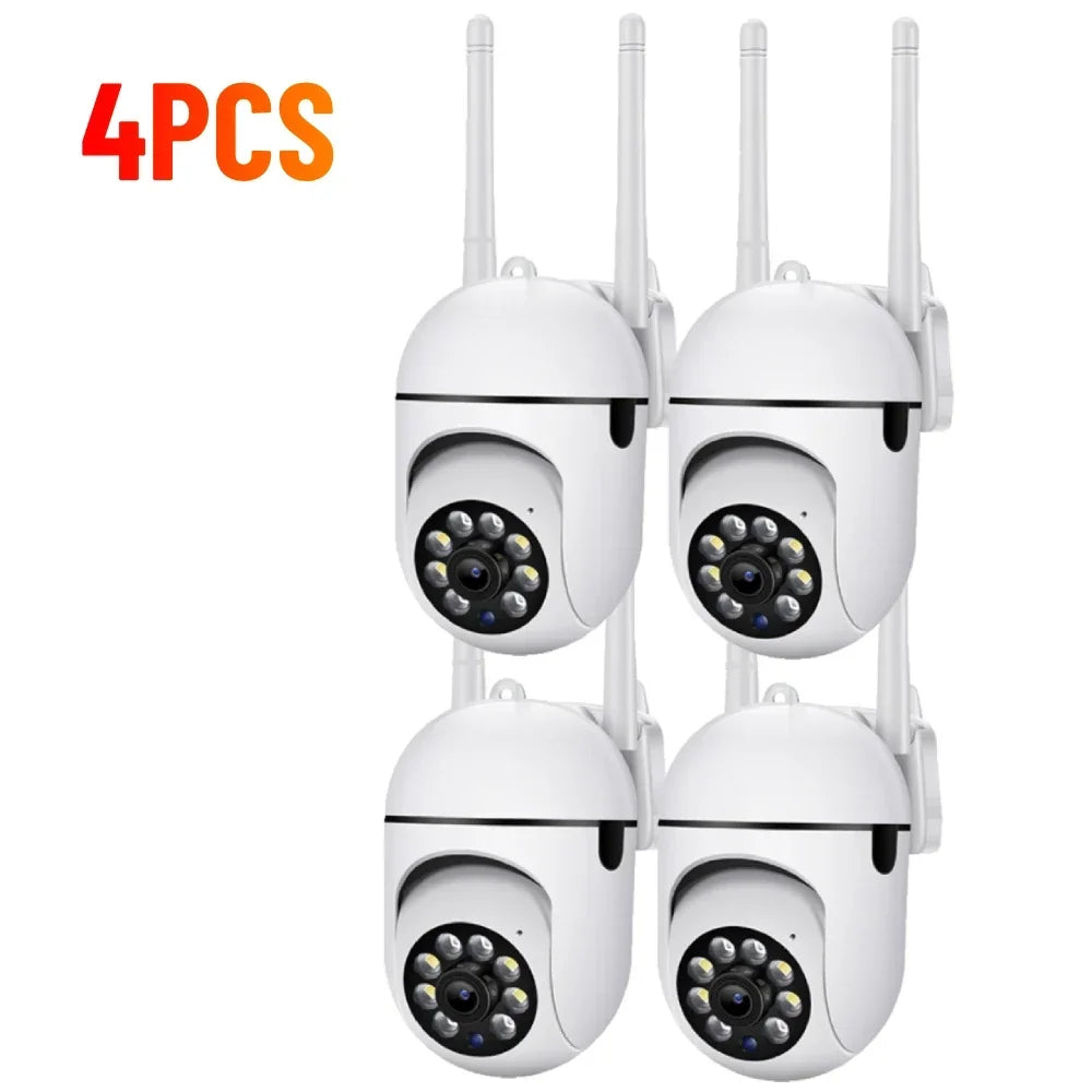 2.4G 1080P Cameras Wifi Video Surveillance IP Outdoor Security Protection Monitor 4.0X Zoom Home Wireless Track Alarm Waterproof 