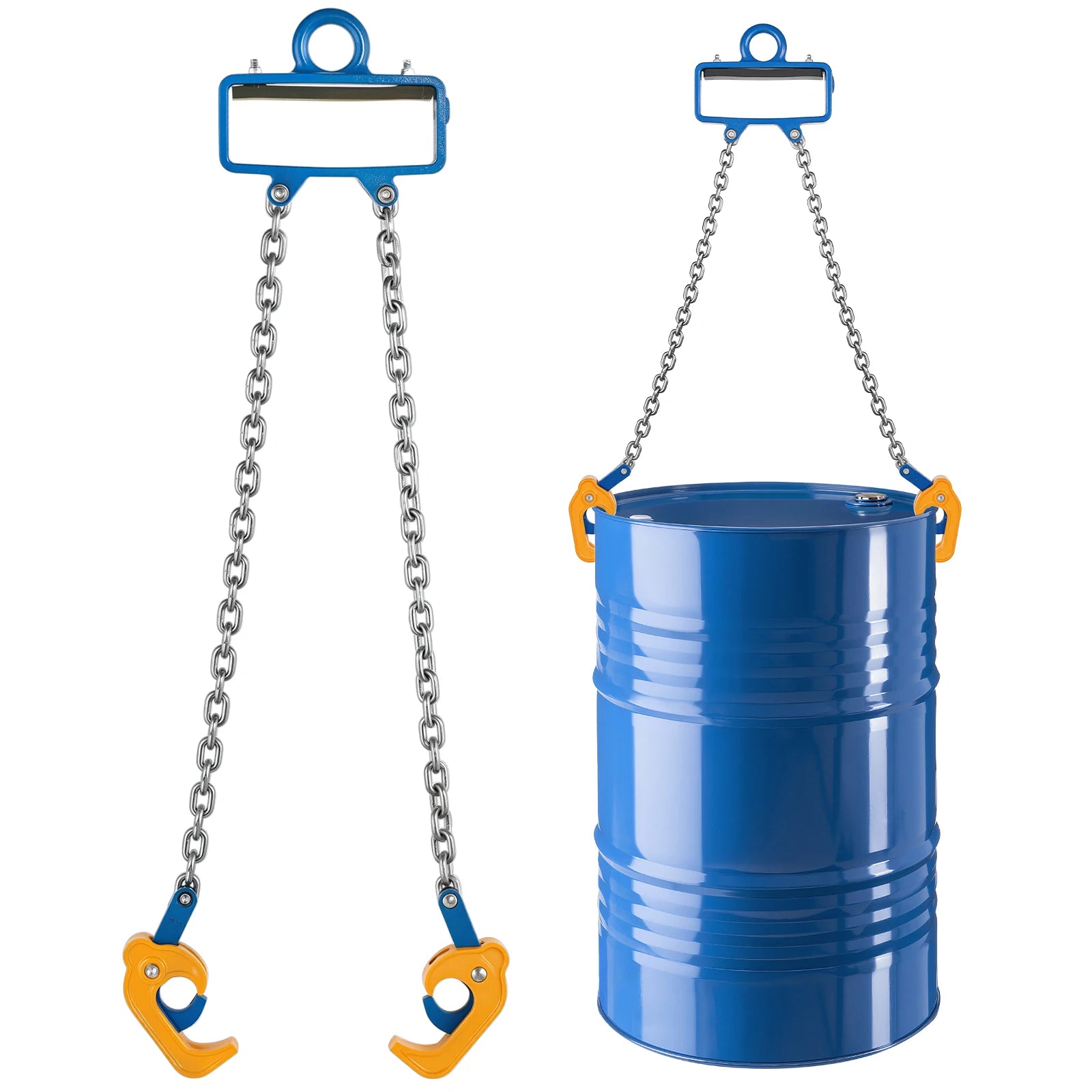 2200 lb Drum Lifting Chain Sling G80 with Security Hook