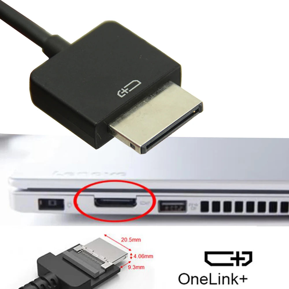 OneLink+ to RJ45 Ethernet Adapter, 4X90K06975