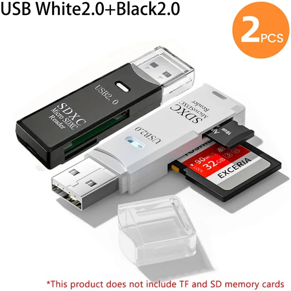 2-v-1 večnamenski USB 3.0 kartični bralnik miniSD TFMemoryCardReader USB flash drive kartični bralnik adapter za PC prenosnike dodatki
