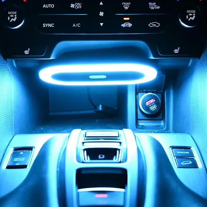 Luz LED para el interior del coche con control táctil