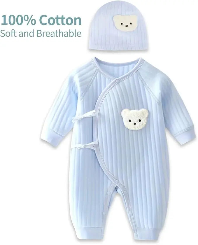 Newborn Cotton Onesie Winter Bodysuit