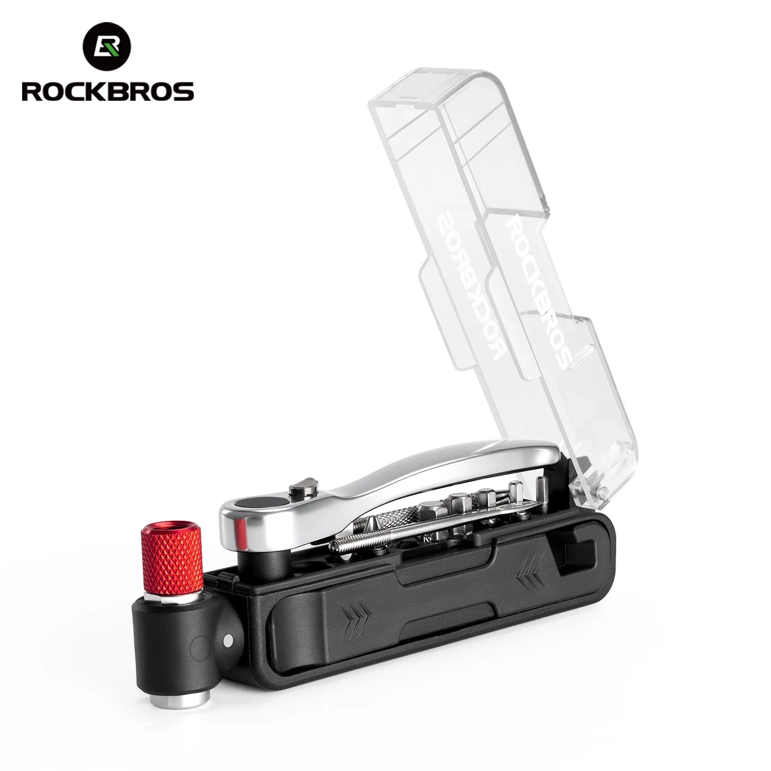 Trousse d’outils de réparation vélo avec clé à cliquet et leviers de pneu  
