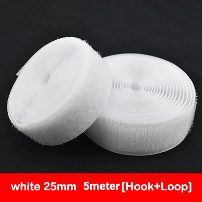 5 m Sew-On Hook-and-Loop Tape – Width Options