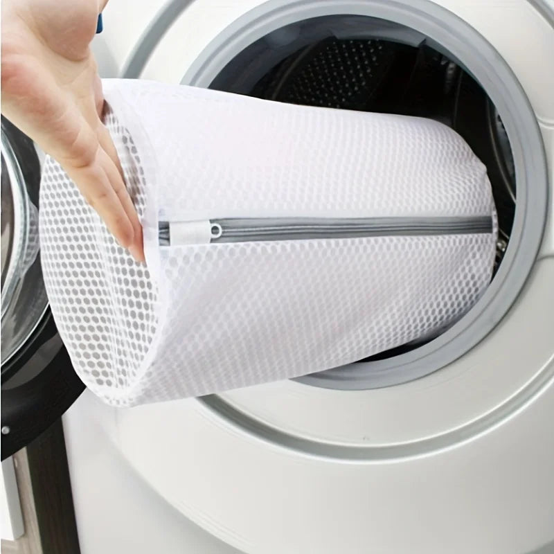 Durable Mesh Shoe Cleaning Bag -360 ° Protection, Reusable Sports Shoes and Sports Shoe Washing Bag, with Zipper Closure 