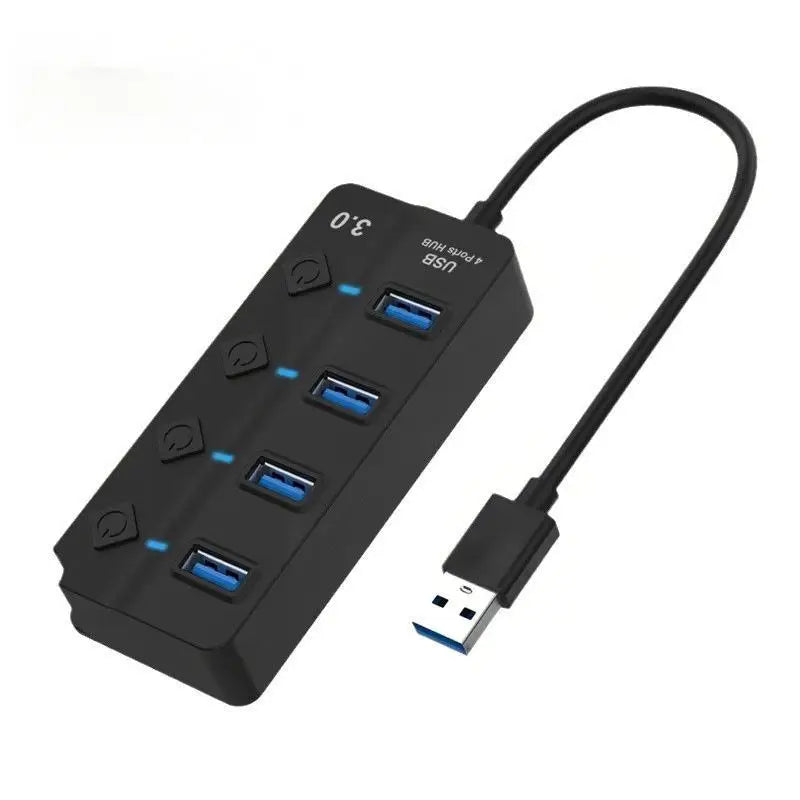 USB-C Hub with Four or Seven Switched USB Ports