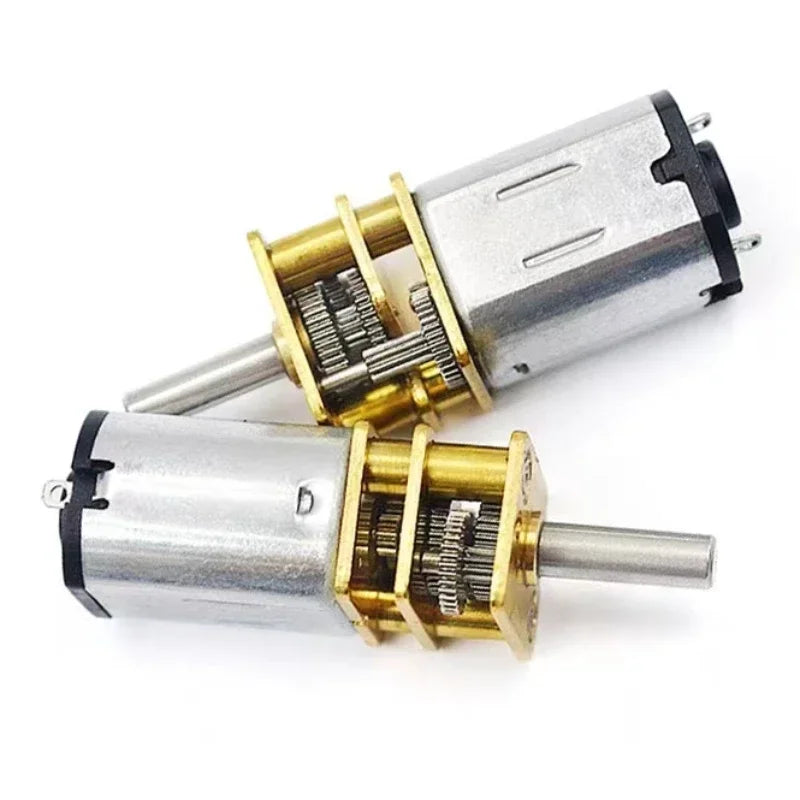 Micro-moteur à engrenages métalliques GA12-N20, 3 V, 6 V ou 12 V