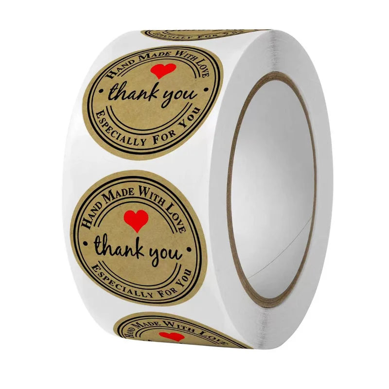 Gracias Gift Stickers – Handmade Scrapbook & Stationery Labels