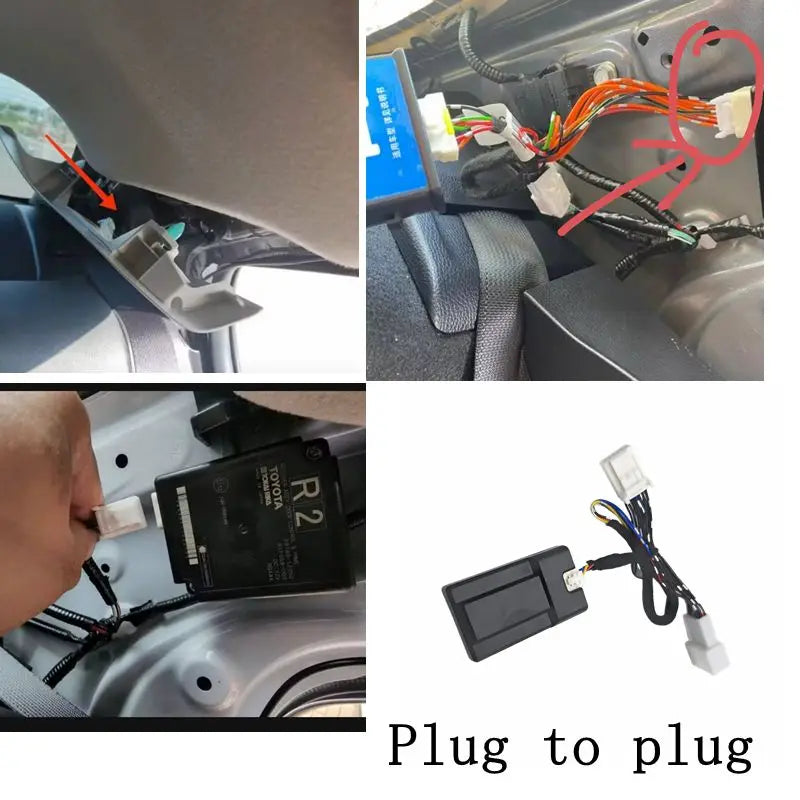 Car TPMS Tire Pressure Monitoring Display System Tire Pressure Monitor Security Alarm For Toyota Corolla Altis 2019 2021 2022