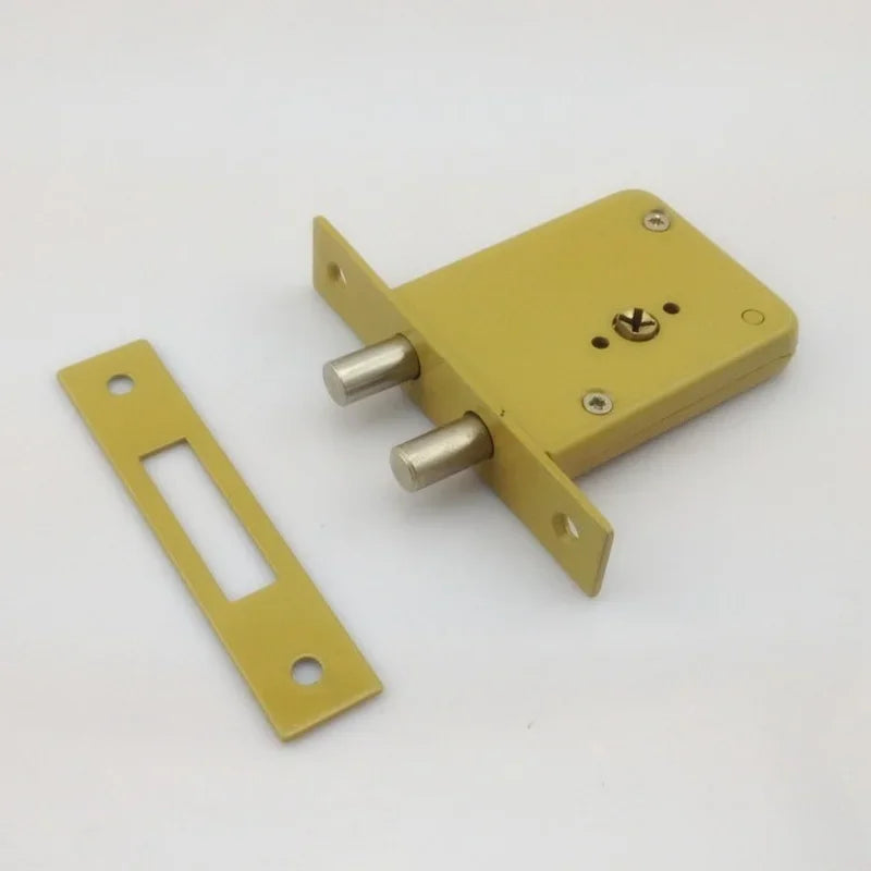 قفل صندوق فولاذي للأبواب المخفية، 72 x 57 x 15 mm