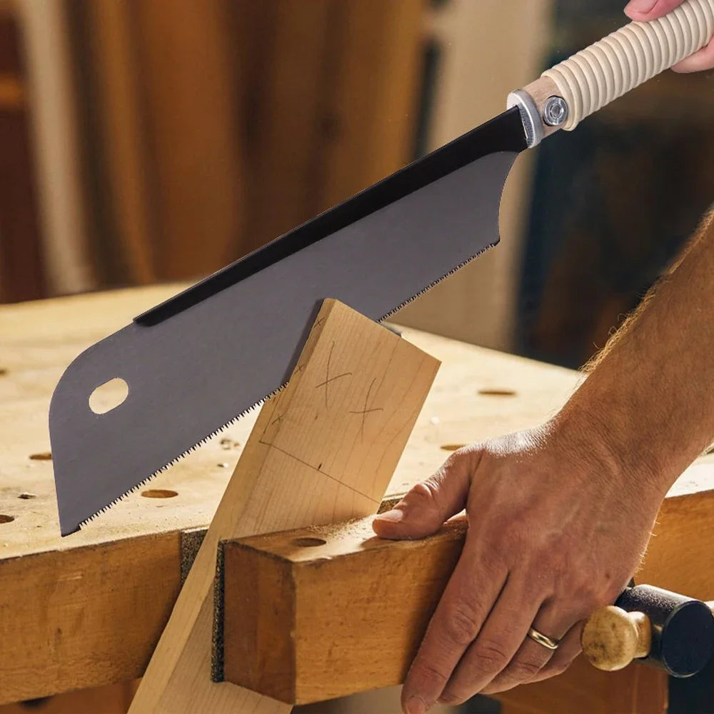 SK5 Woodworking Pull Saw, Single- or Double-Edged Options