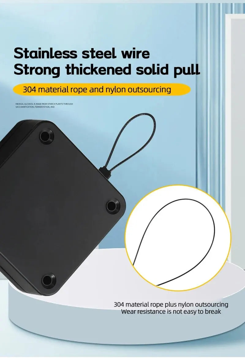 Cerrador de puerta con cordón - Opciones de fuerza de tracción