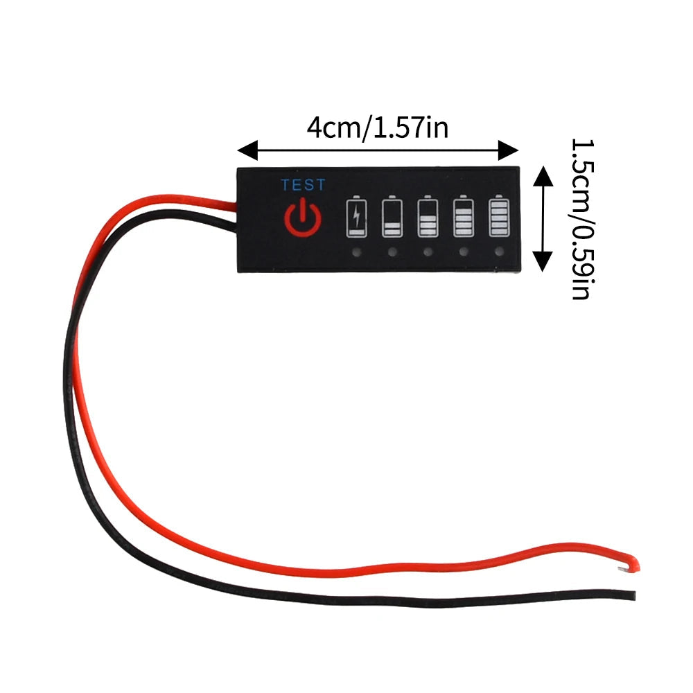 1-7S 2-8S 3-14S Battery Level Indicator 18650 Lithium Universal Battery Capacity Charge Tester LED Indicator Light Display Board 