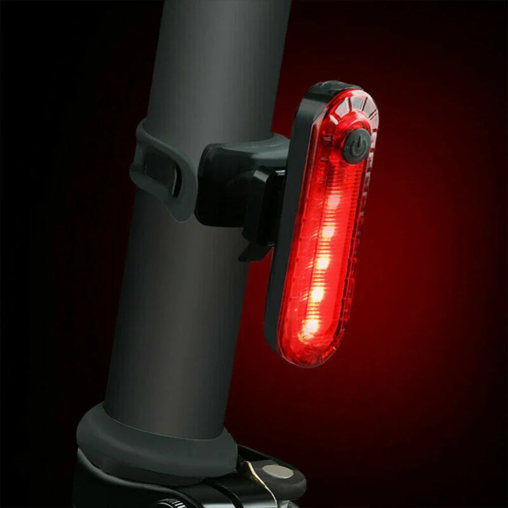 USB-Oplaadbaar Rood Fietsachterlicht