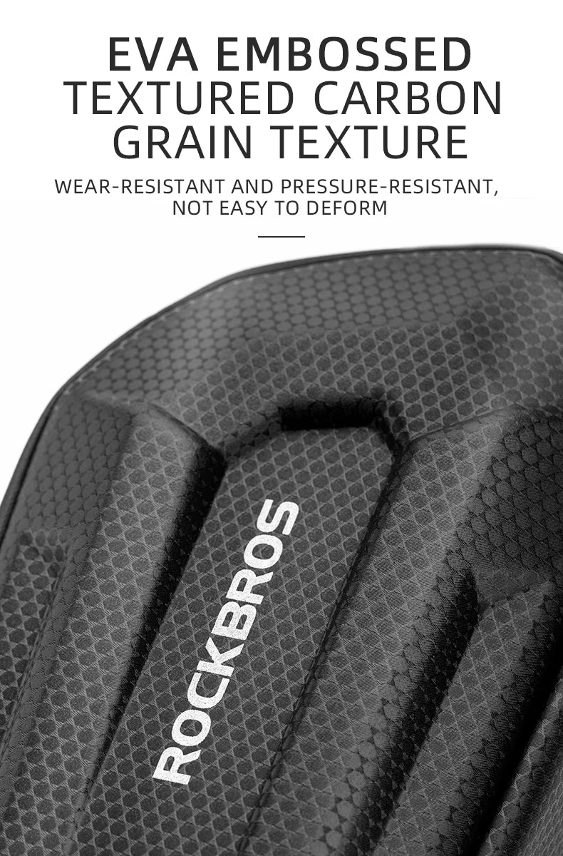 1.7L Waterproof Bicycle Rear Seat Bag