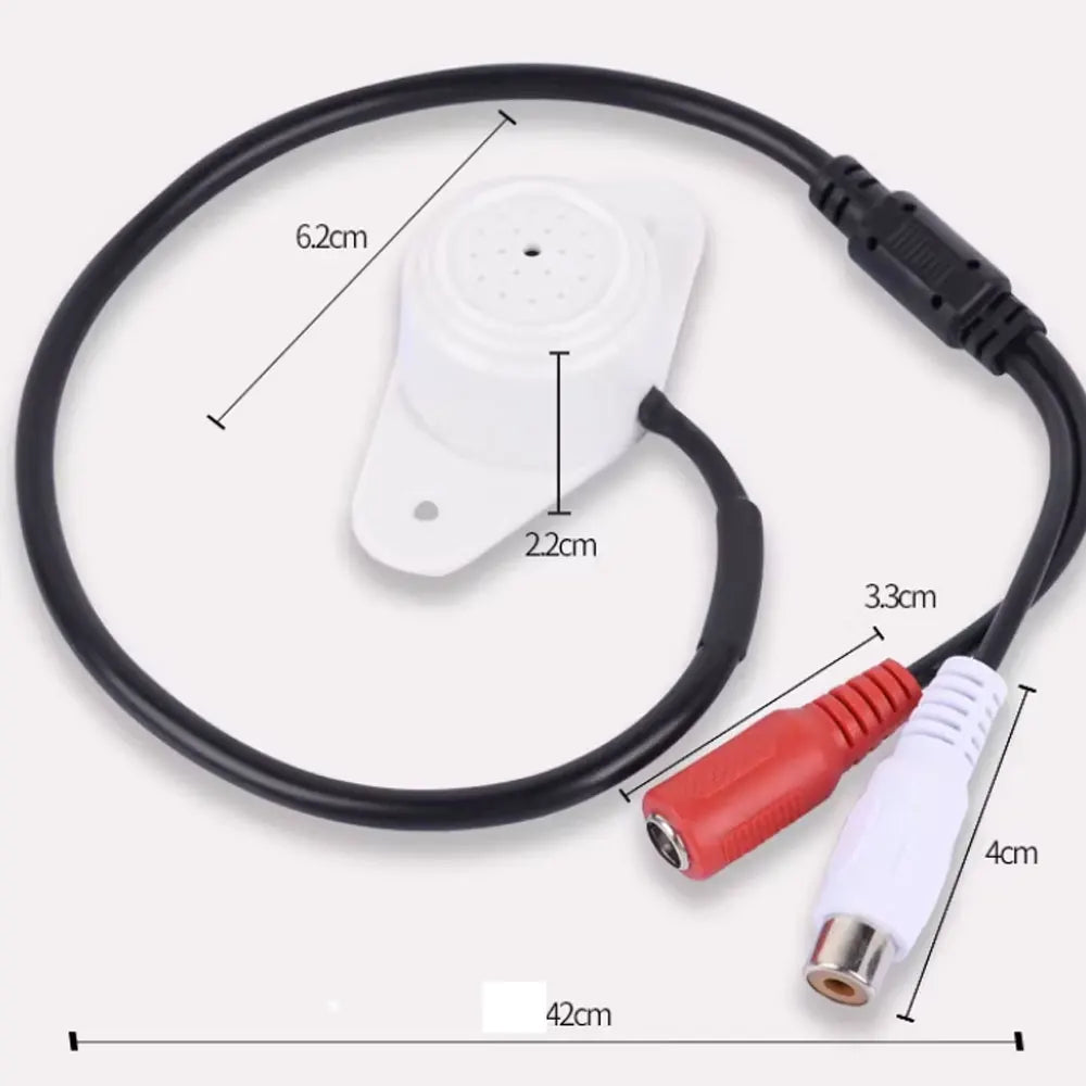 CCTV-microfoonaudio pickup