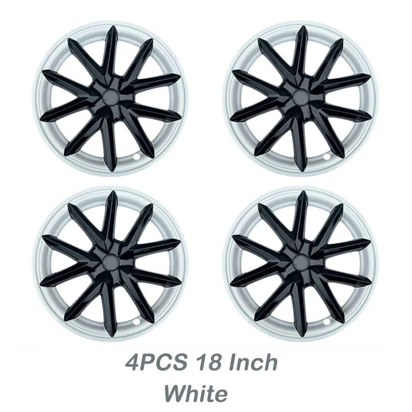 18" Tesla Model 3 Hubcap Set (2017–2023) Full Wheel Covers 4PCS