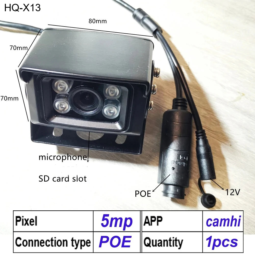 4K 8MP PoE WiFi Waterdichte Buitencamera IP