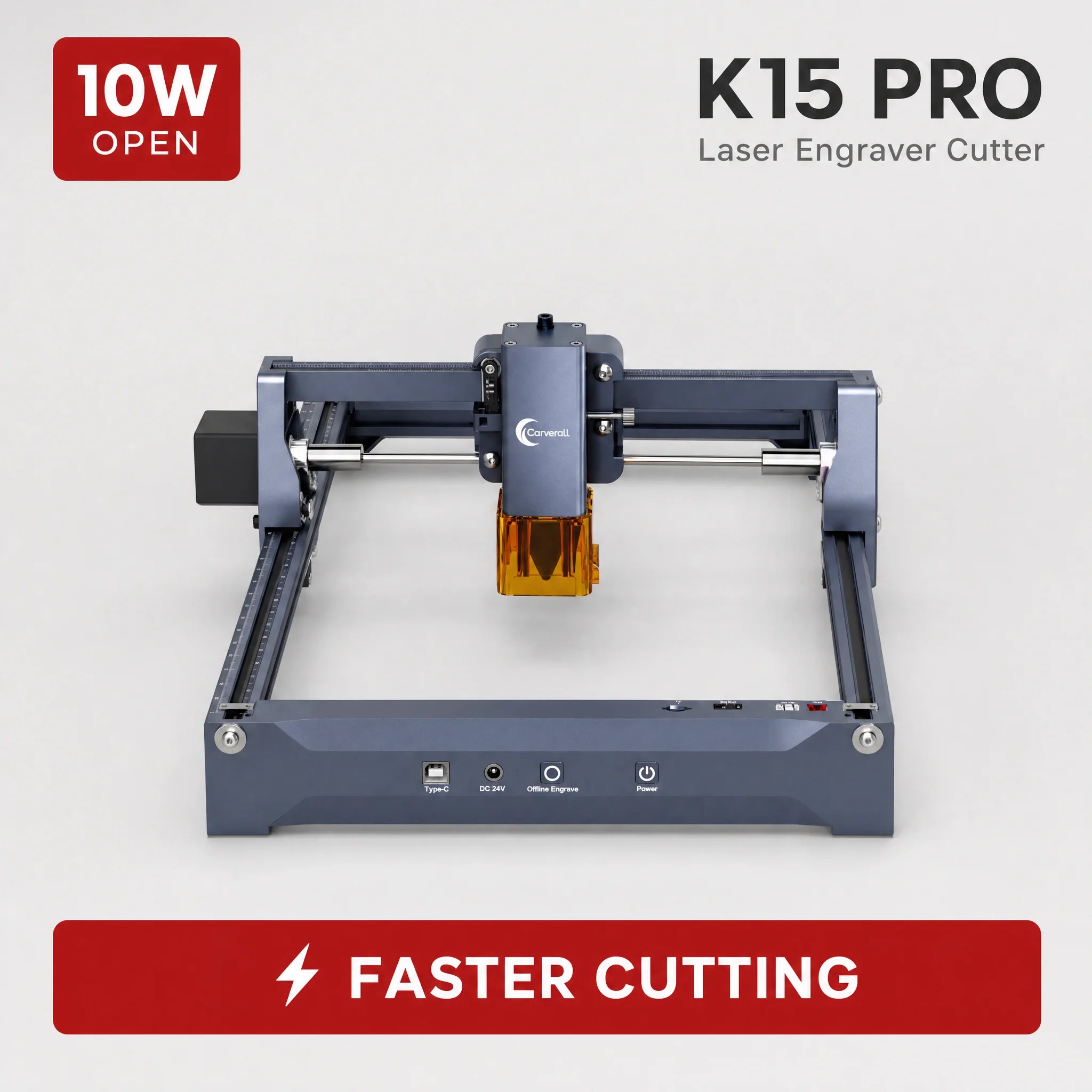 Laser Engraving Machine 5W 10W Free App Control Diode Engraver Cutter