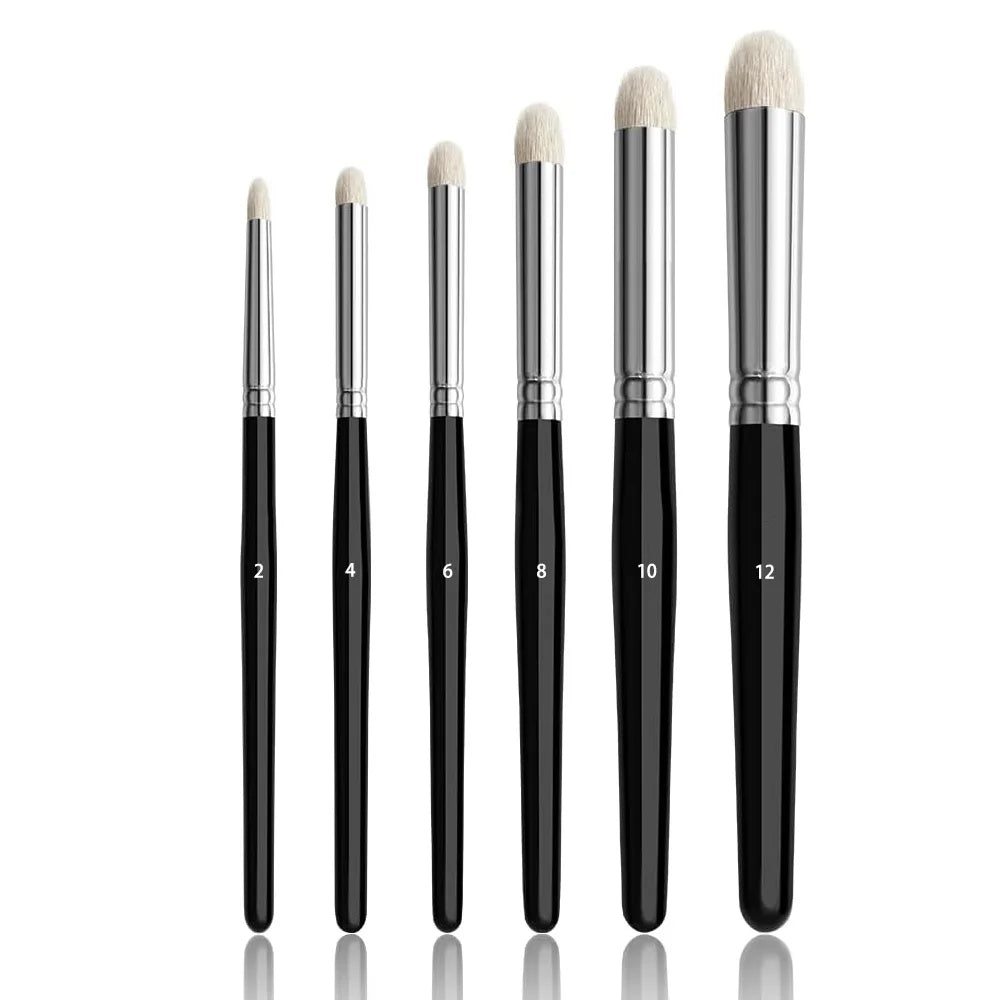 Miniature Painting Drybrush Set – 3 or 6 Brushes