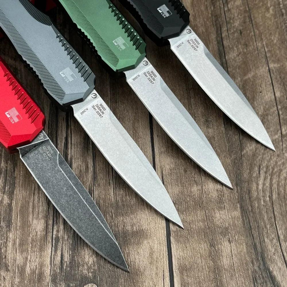 Πτυσσόμενο Μαχαίρι Τσέπης D2 Steel 20cm για Εξωτερική Χρήση EDC με Λαβή από Αλουμίνιο T6