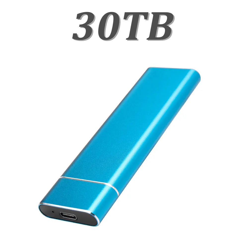 High-speed USB 3.1 portable SSD 2TB external solid state drive 1TB 4TB original large capacity for PC laptop Mac mobile phone ta