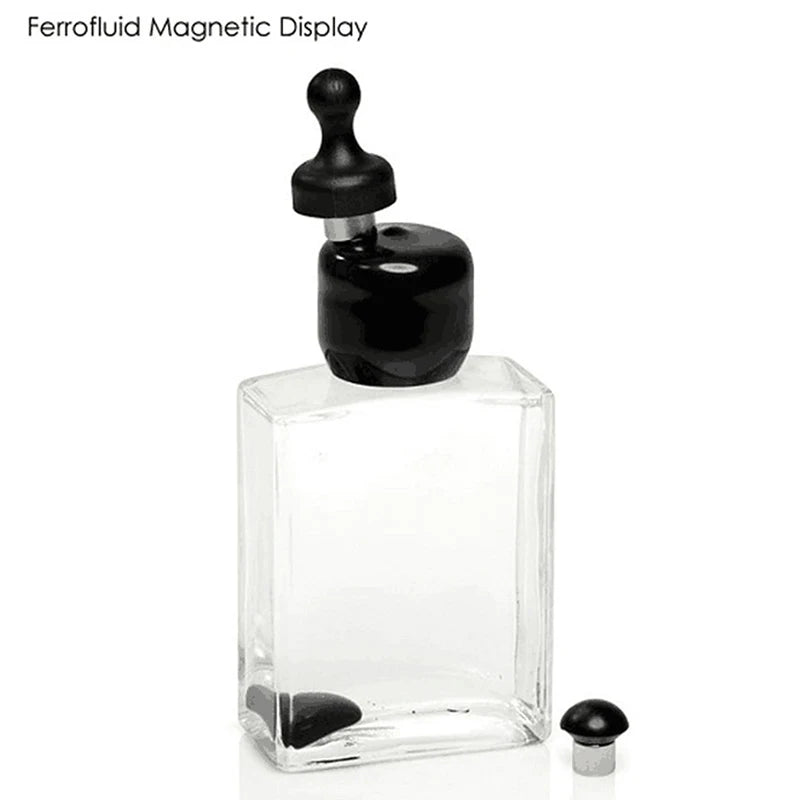 Ferrofluid Magnetic Liquid Display med två magneter