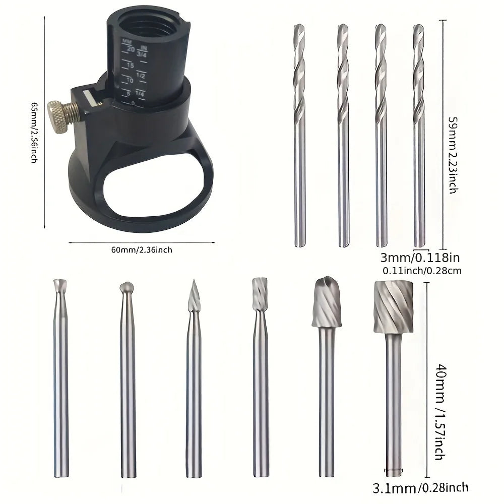 Rotary Tool Cutting Guide and Accessory Kits