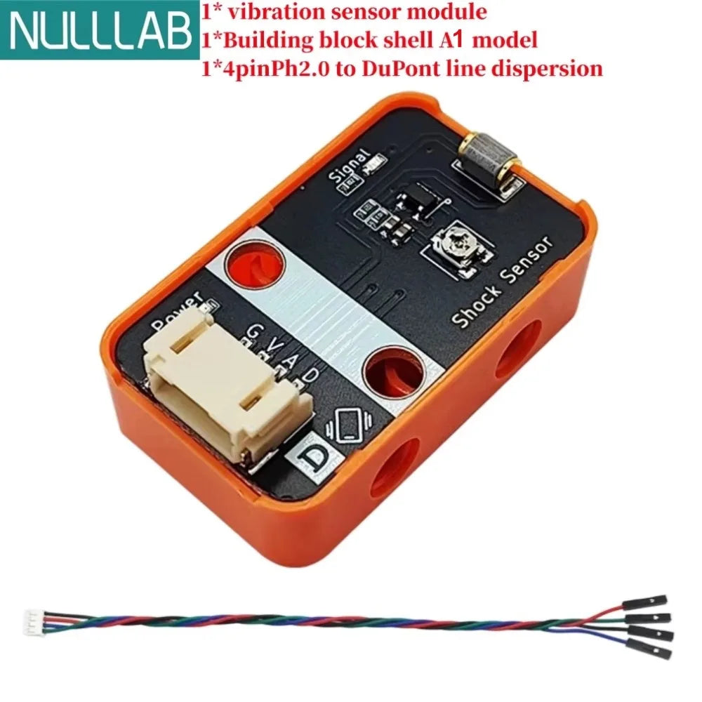 Vibration Sensor Module with Analogue and Digital Outputs