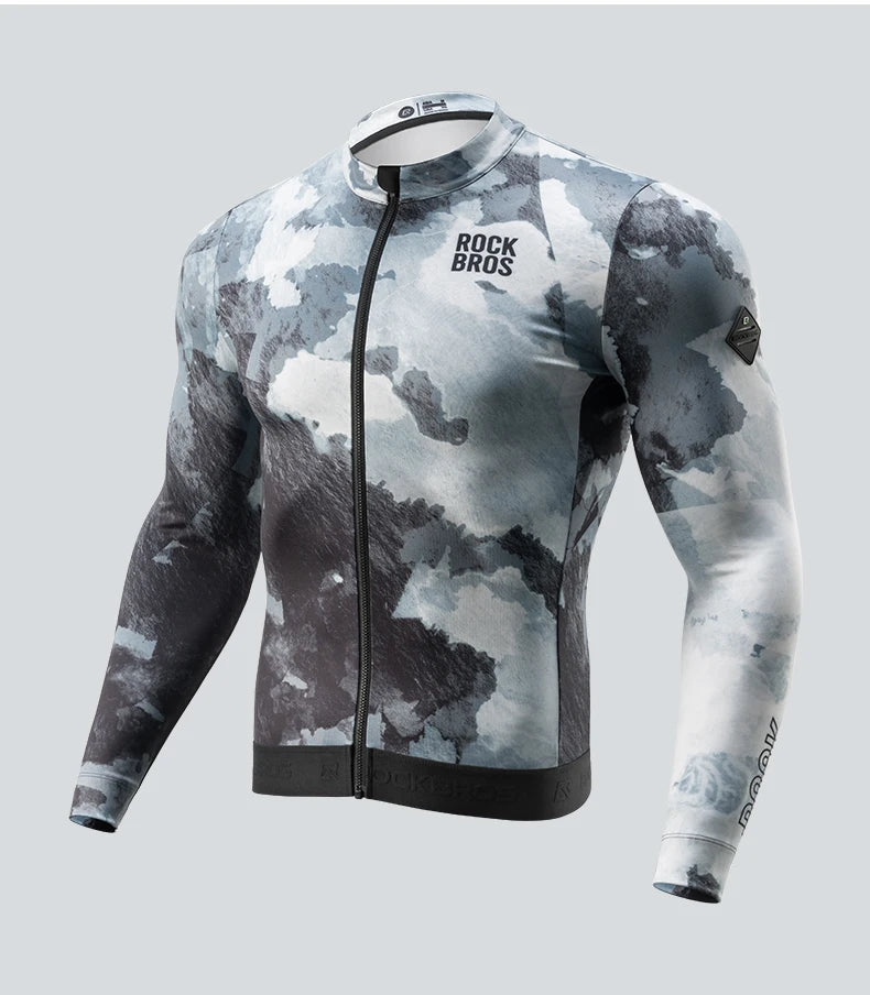 Long Sleeve Thermal Cycling Jersey for Cold Weather