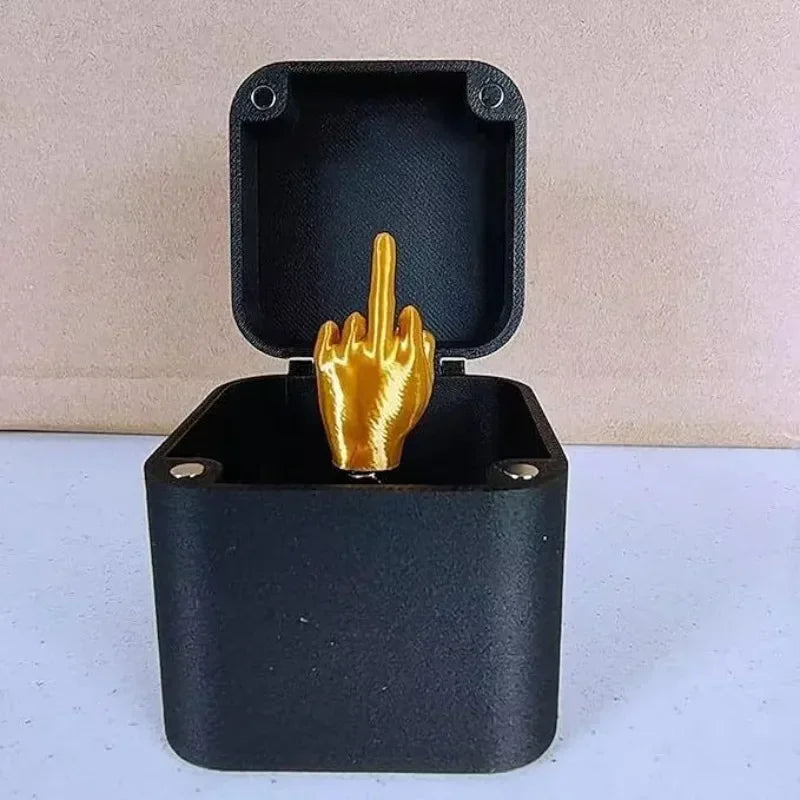 Creative Pop-Up Middle Finger Gift Box