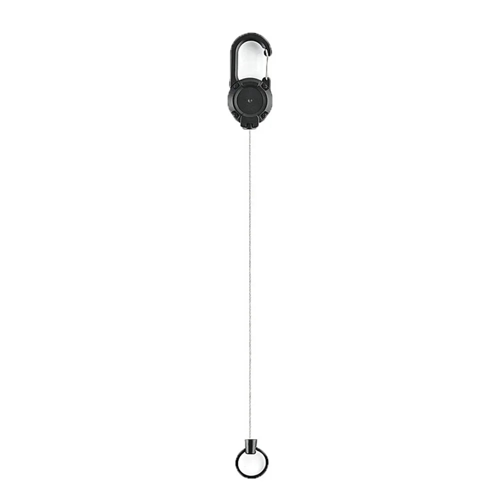 Heavy Duty Retractable Badge Reel with Carabiner Clip