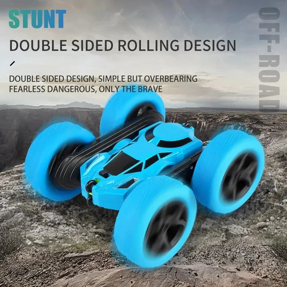RC Stunt Car Children Double Sided Flip 2.4G Remote Control 360 Deree Rotation Off Road Drift RC Car Gifts For Kids Adults Boys 
