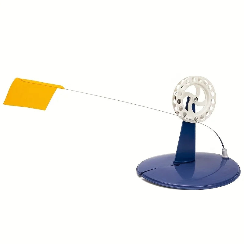 Isfisketip-up med flagga