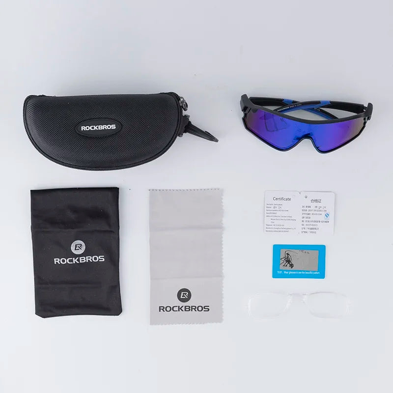 Polarized Cycling Sunglasses UV400 Lightweight Bike Glasses