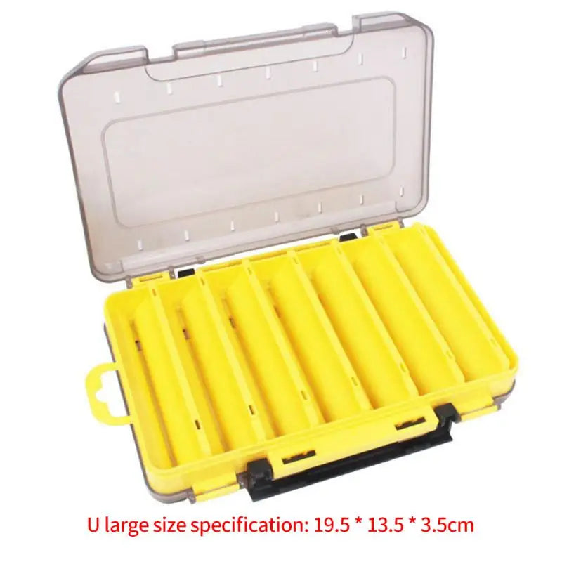 Angelgeräteboxen mit Fächern, Aufbewahrungsbox für Köder, Kunstköder, Haken und Zubehör, robuste Angelboxen, Aufbewahrungskoffer, Behälter und Taschen