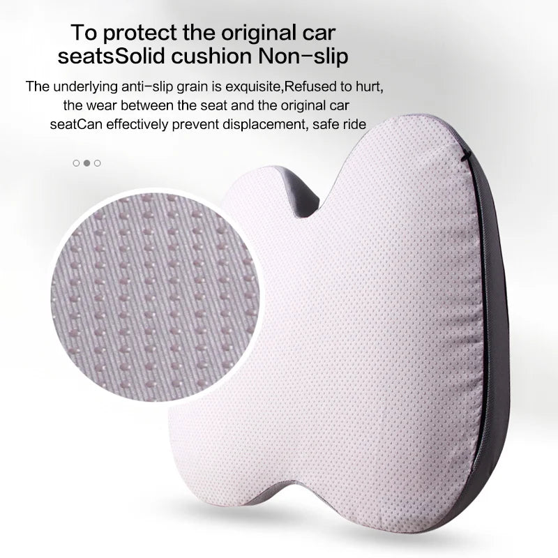 Cushion Non Slip Orthopedic Memory Foam Prostate Cushion for Tailbone Sciaticaback Pain Relief Comfort Chair Car Seat 