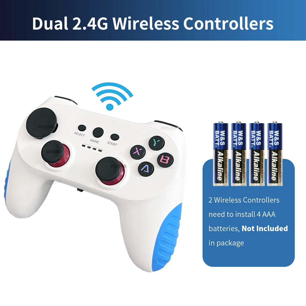 128G X10 PRO GameStick 4K HD TV Video Game Console  S905 X3 Retro Games Dual 2.4G Controller