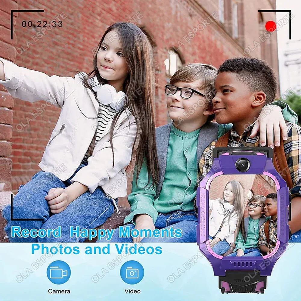 Kids' 2G Anruf-Smartwatch mit SOS-Taste
